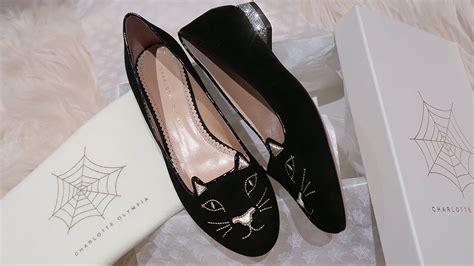 charlotte olympia cat shoes dupe|charlotte olympia kitty flats.